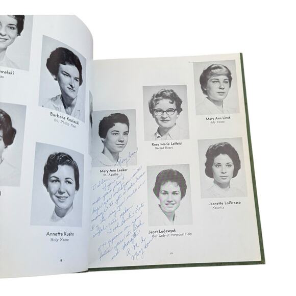 Yearbook 1961 St. Alphonsus Rock High School St Louis Missouri MO Rocket Signed - Picture 7 of 11